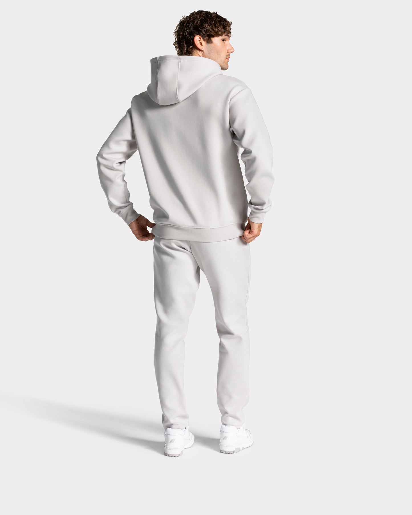 Sudadera con capucha y cremallera Prime «plateado»