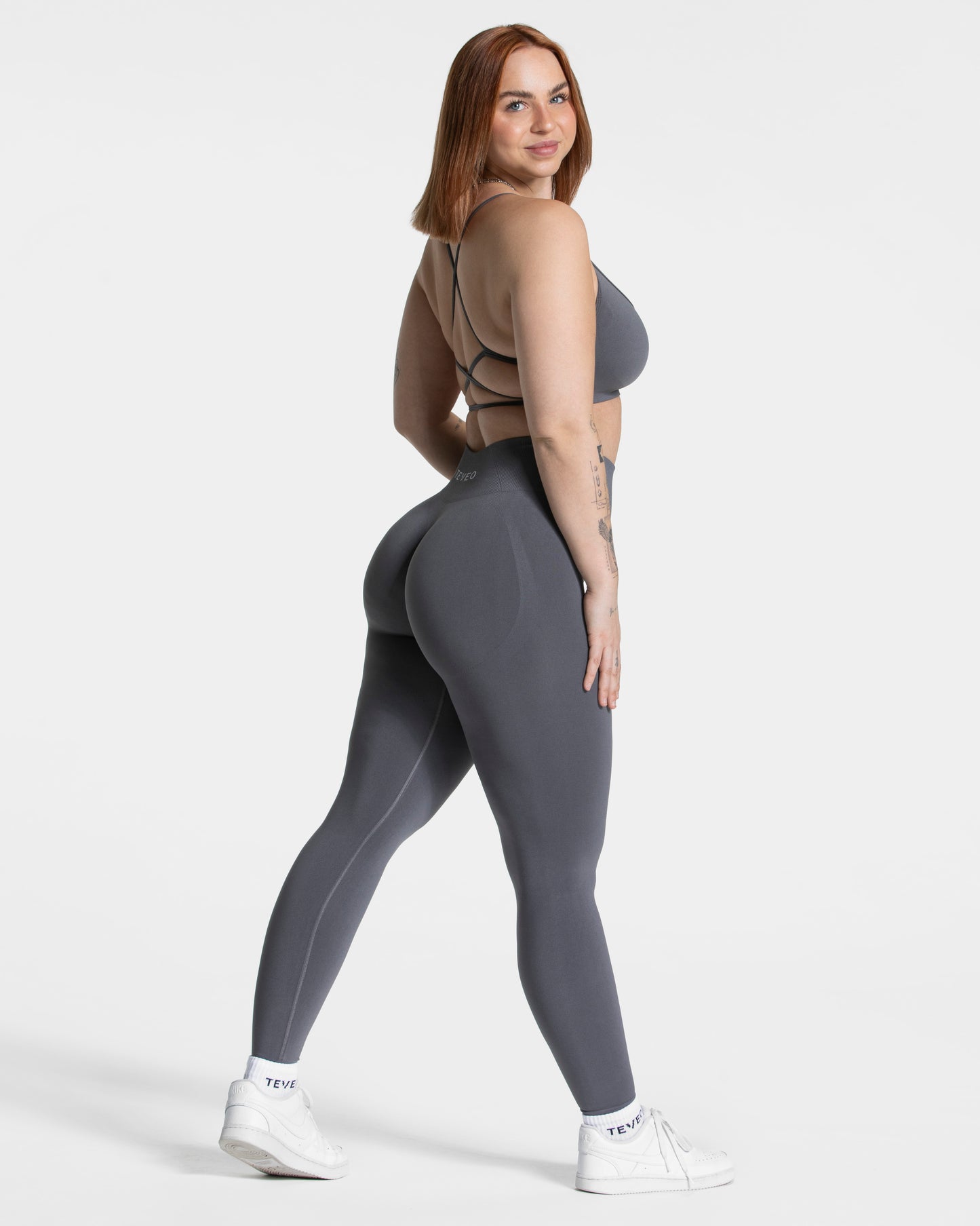 Leggings Pure Covert Scrunch «grafito»