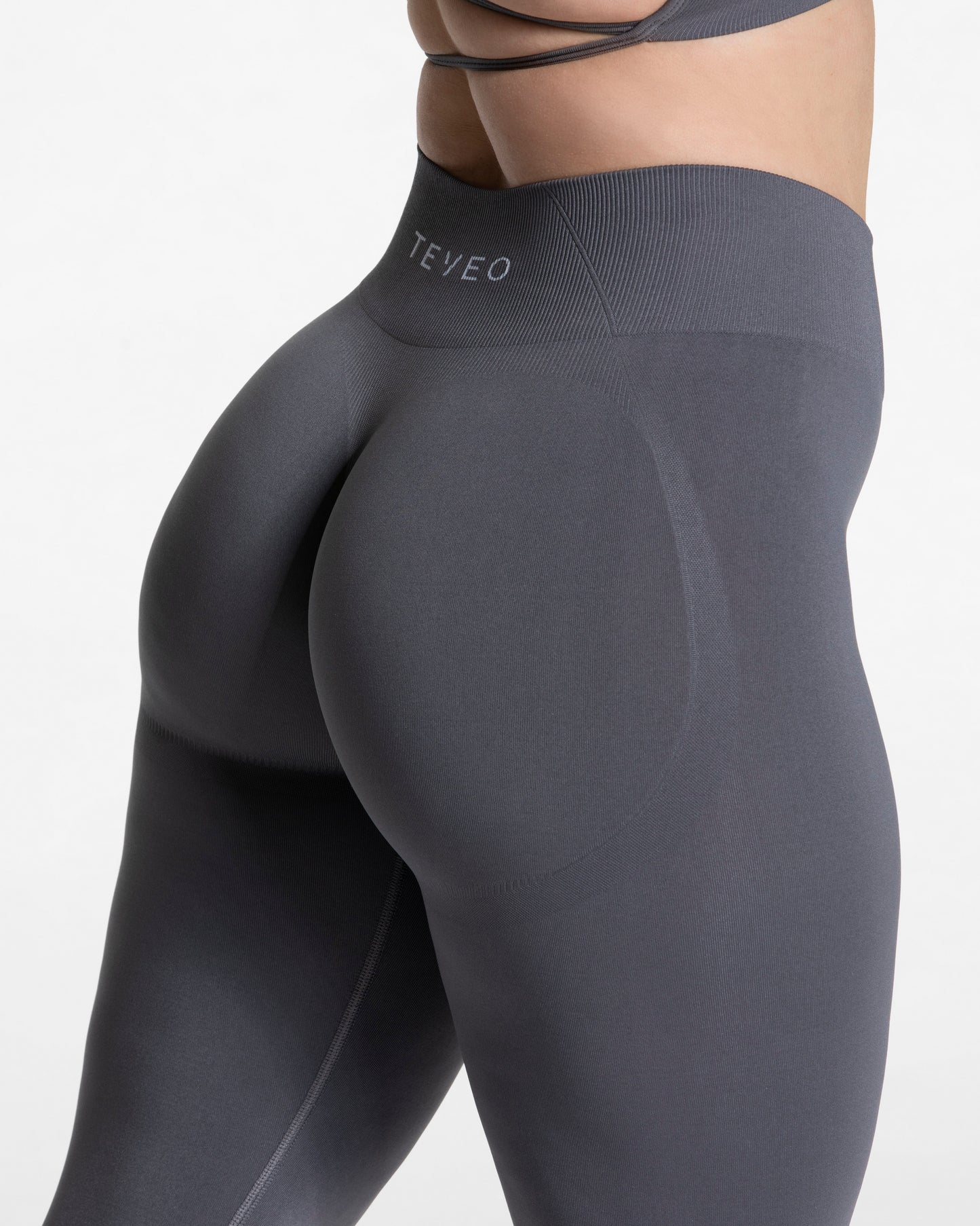 Leggings Pure Covert Scrunch «grafito»