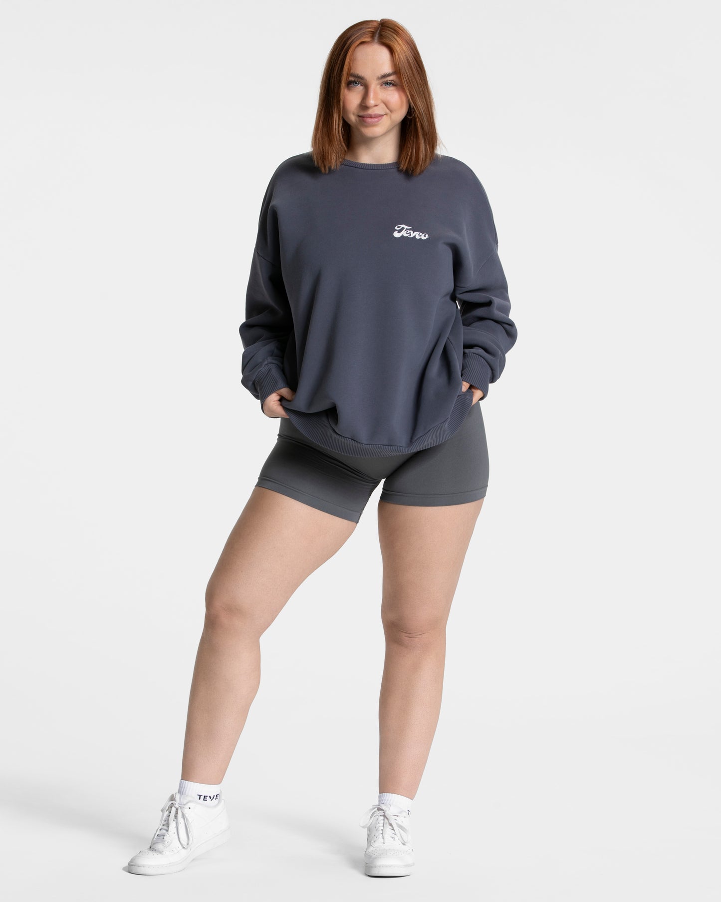 Sudadera oversize Pure «grafito»