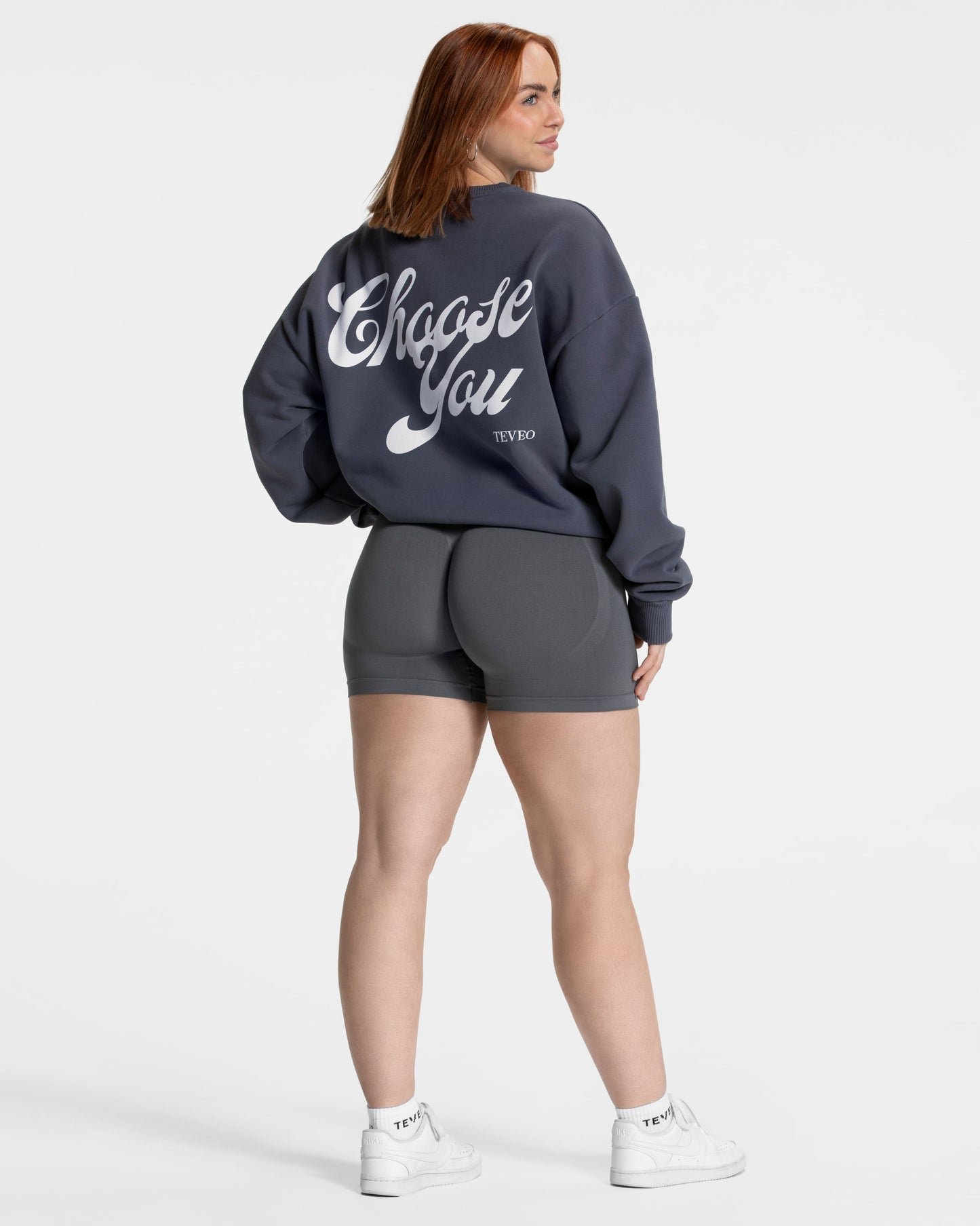 Sudadera oversize Pure «grafito»