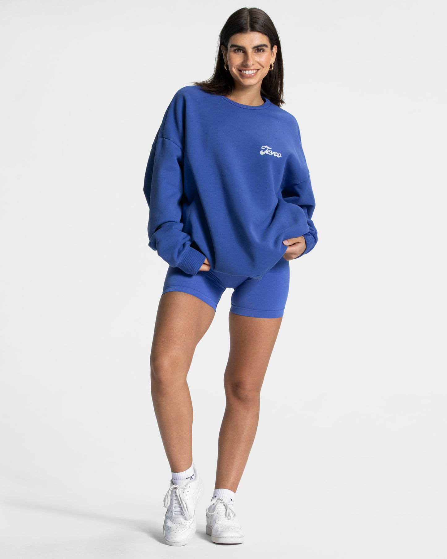 Felpa Pure Oversized “Blu royal”