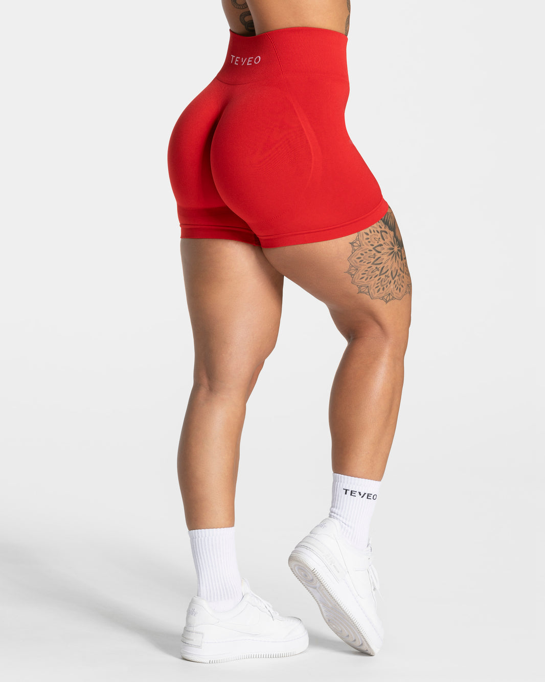 Shorts Pure Covert Scrunch «rojo»