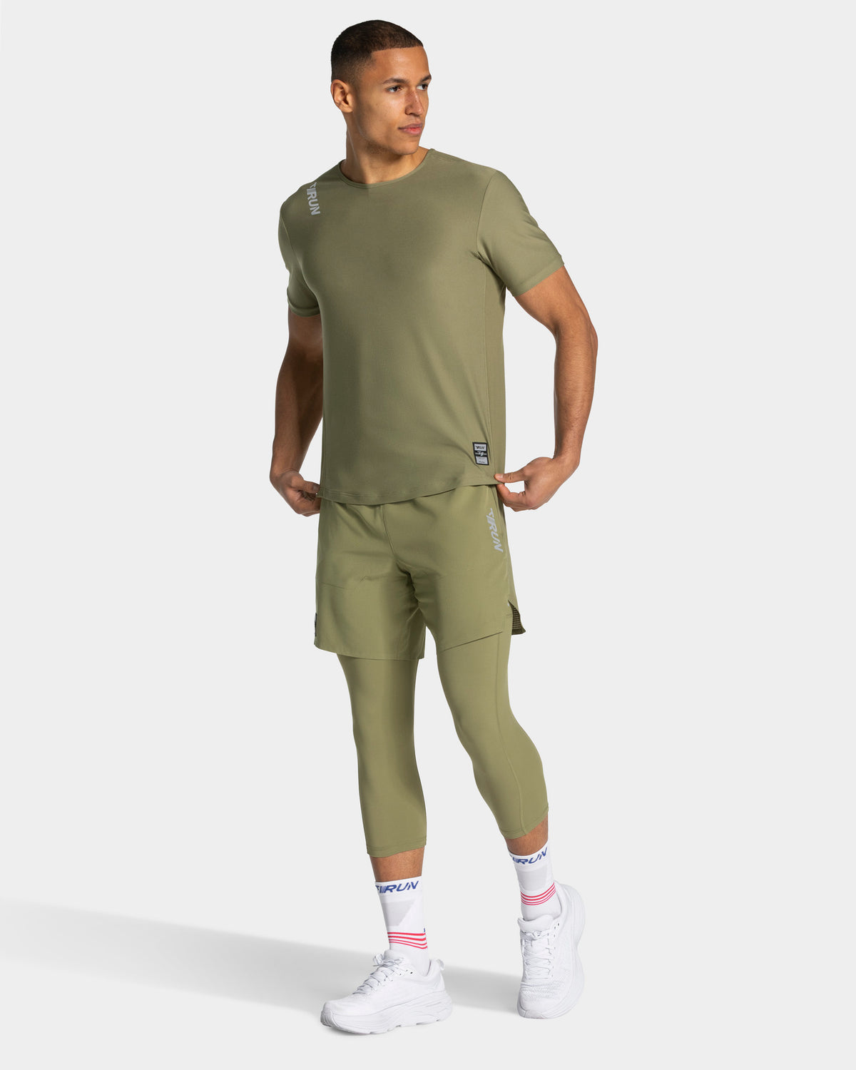 Tight RUN 3/4 “Olive"