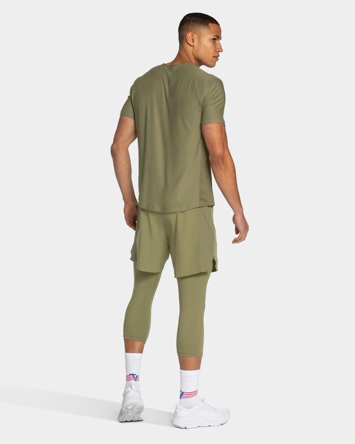 Tight RUN 3/4 “Olive"