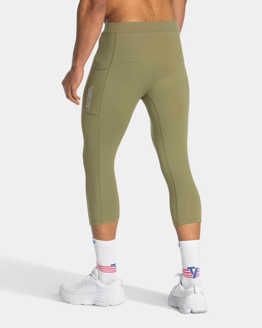RUN 3/4 Tights ‘Olive’