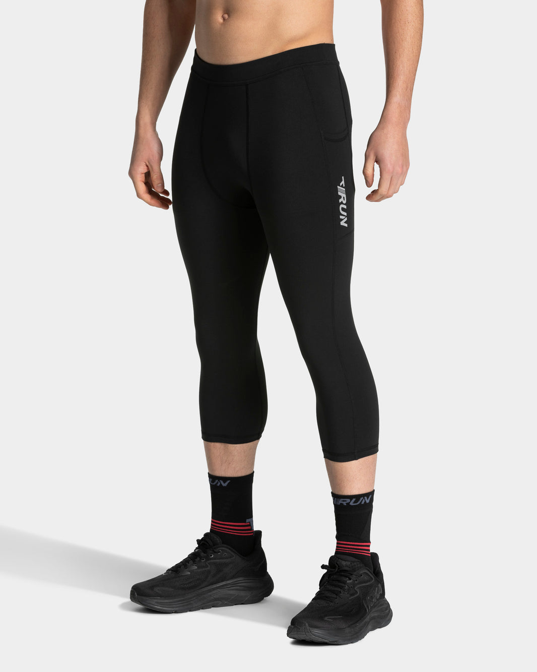 Mallas 3/4 RUN «negro»