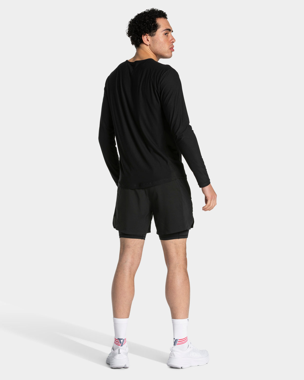 Demi-collant 7 pouces RUN « Noir »