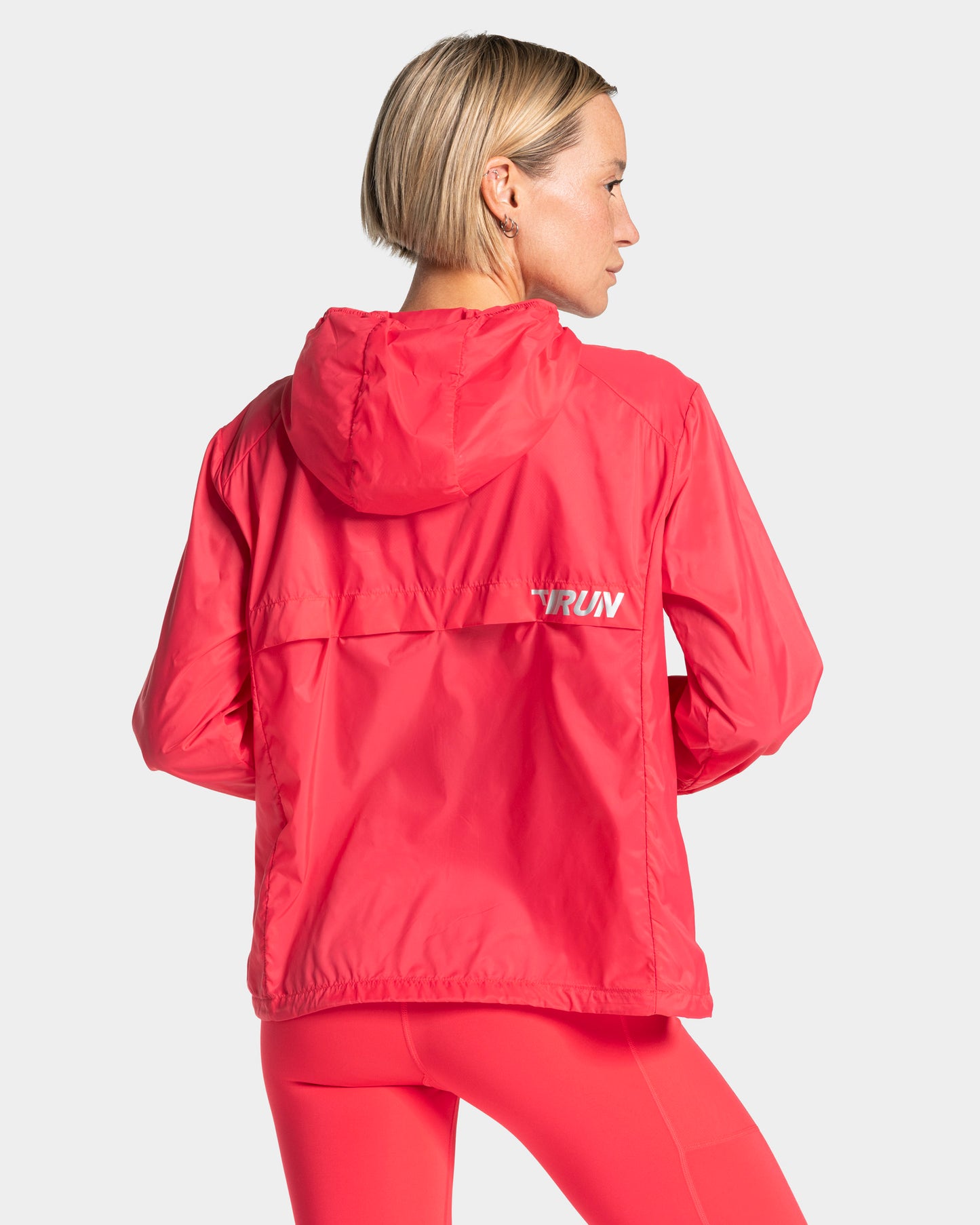 RUN Lightweight Zip Jacke "Melon"