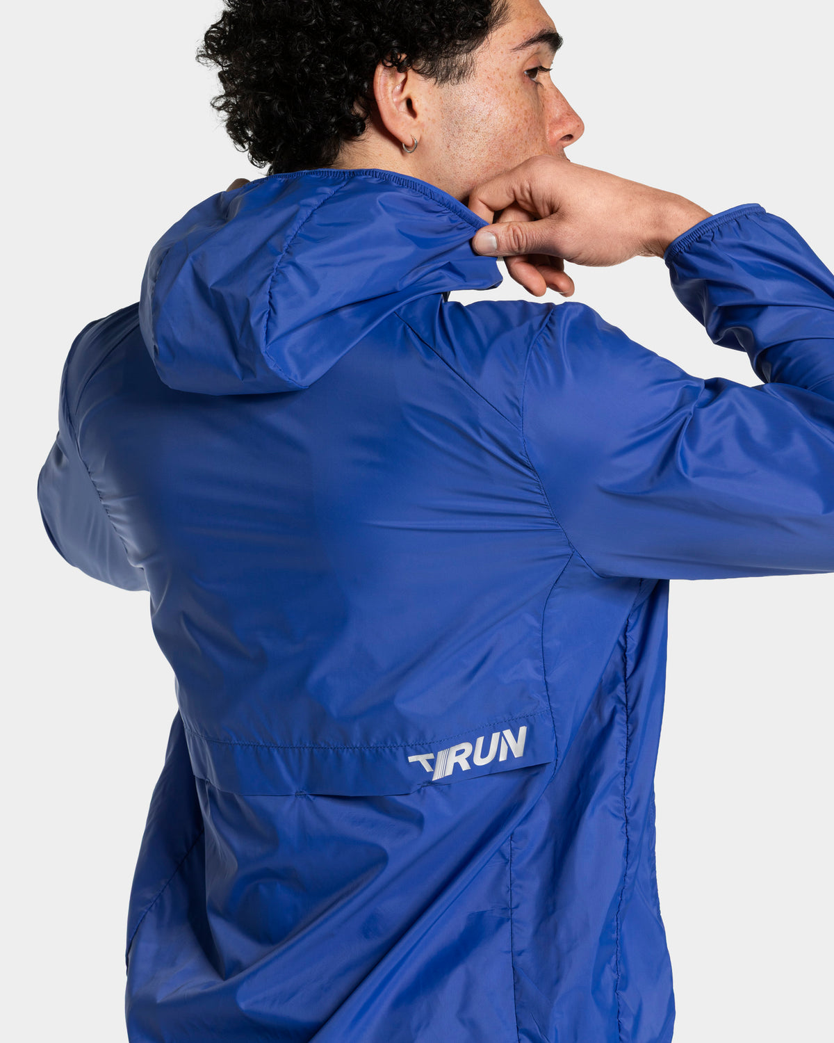Chaqueta con cremallera RUN Lightweight «azul real»