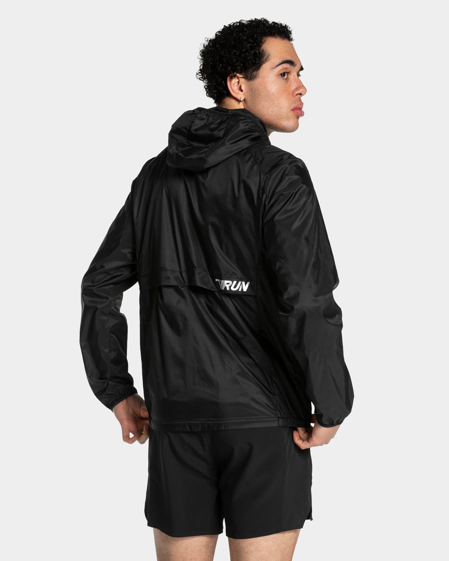 Giacca RUN Lightweight con zip “Nero”