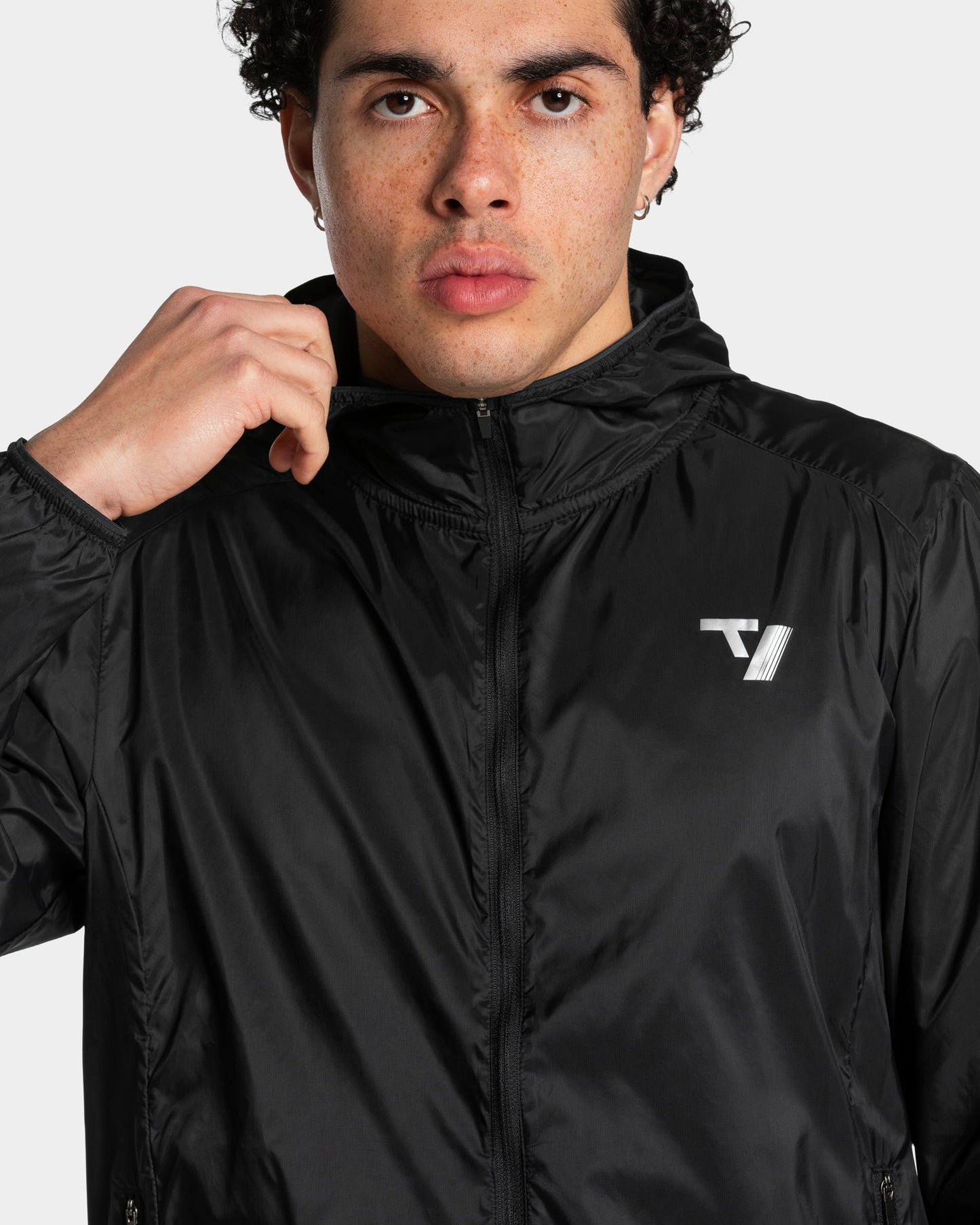 Giacca RUN Lightweight con zip “Nero”