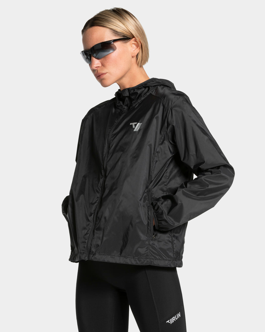 RUN Lightweight Zip Jacke ‘Black’