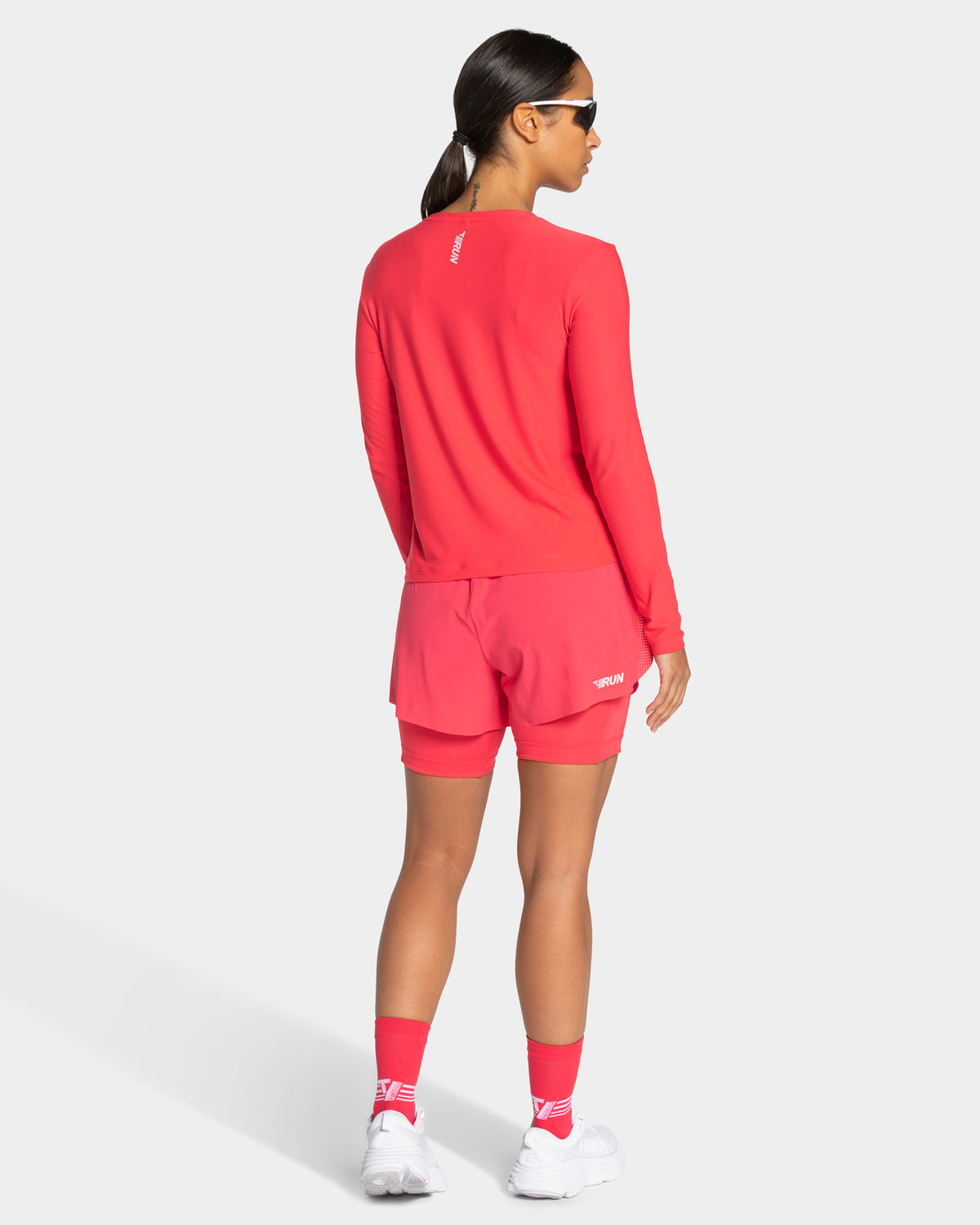 RUN 2-in-1 Shorts 8 Inch ‘Melon’