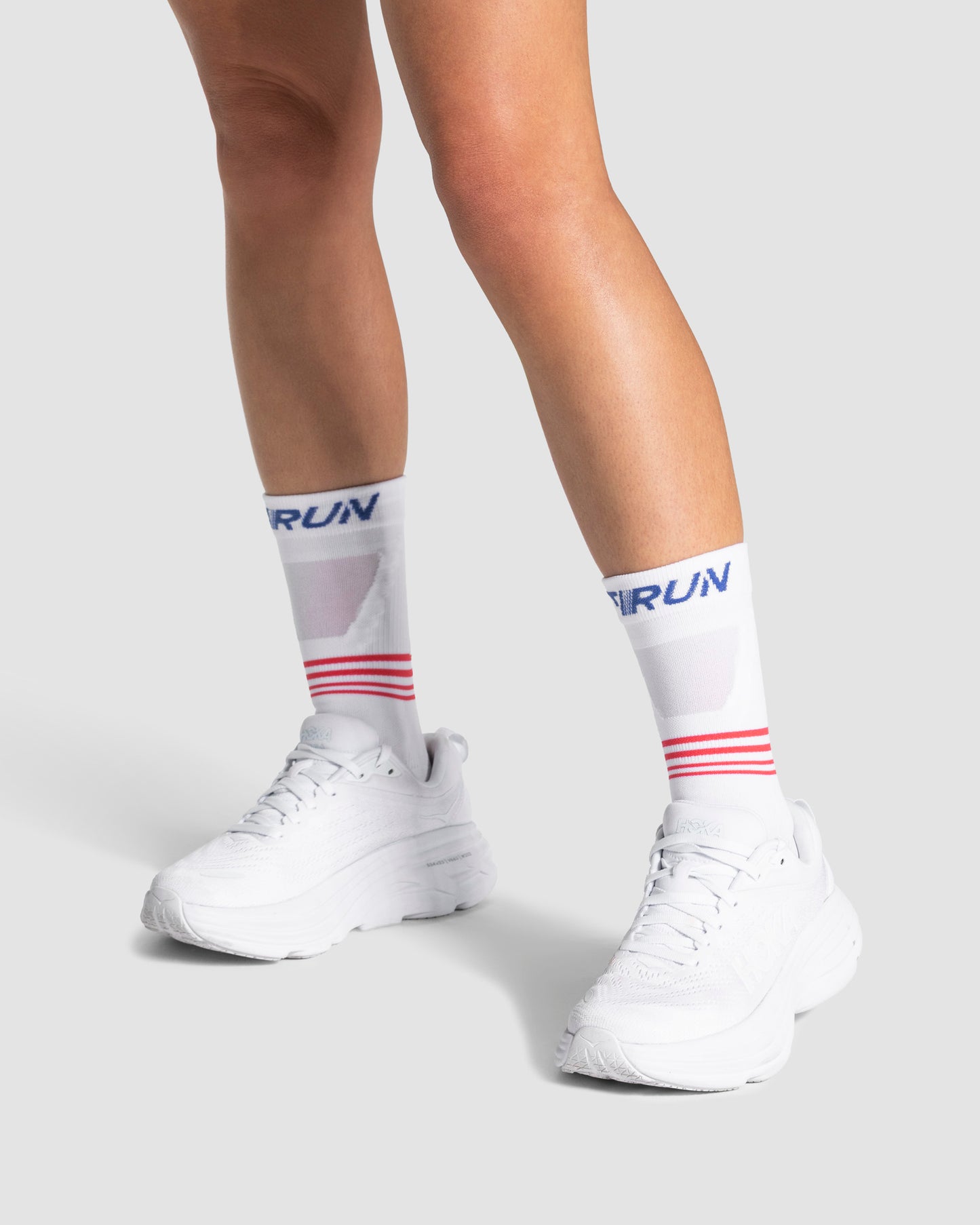 Calze Performance RUN (2 paia per confezione) “Bianco"