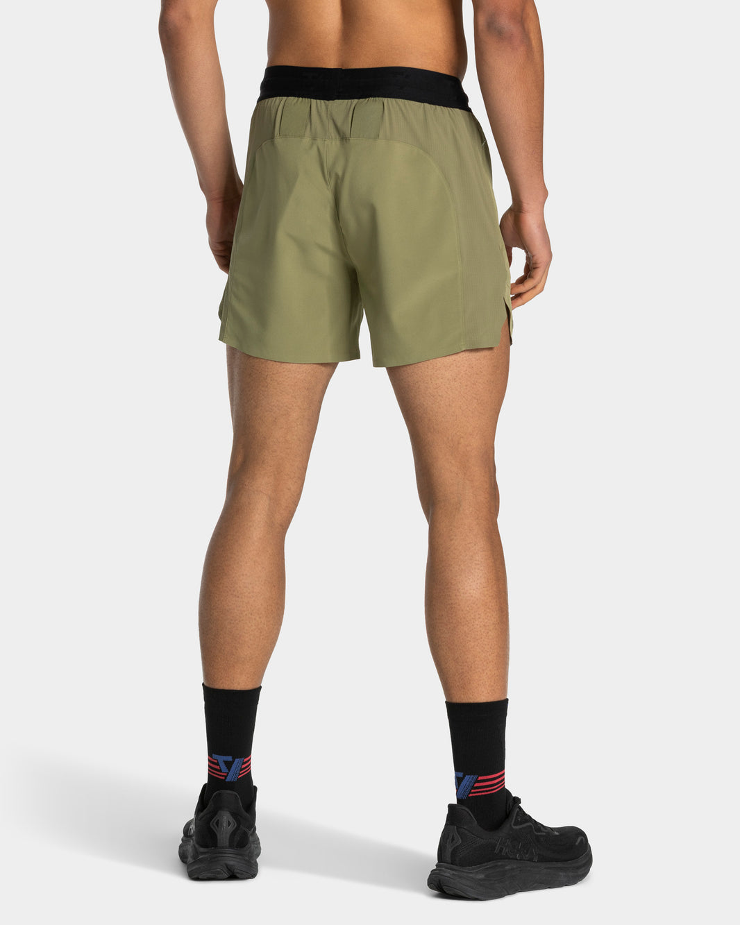 Shorts de 5 pulgadas RUN «verde oliva»