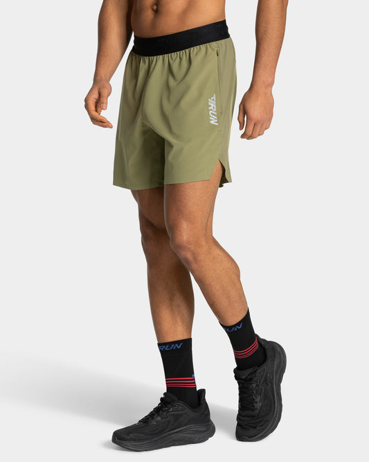 RUN Shorts 7 Inch ‘Olive’