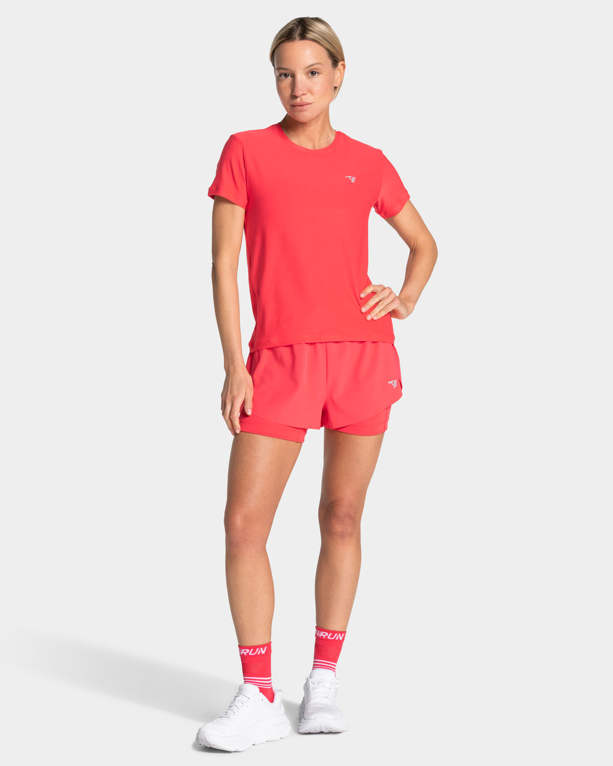 RUN 2-in-1 Shorts 5 Inch ‘Melon’
