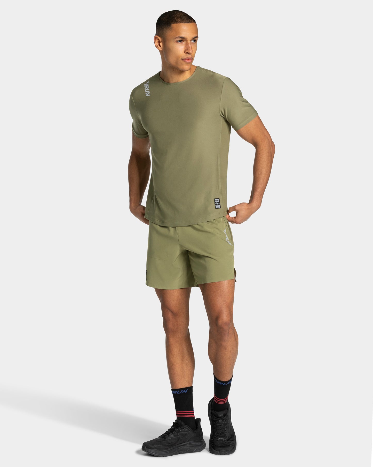 RUN T-Shirt ‘Olive’