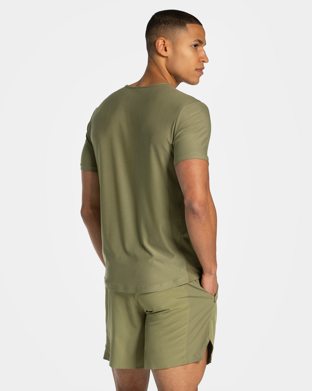 Camiseta RUN «verde oliva»