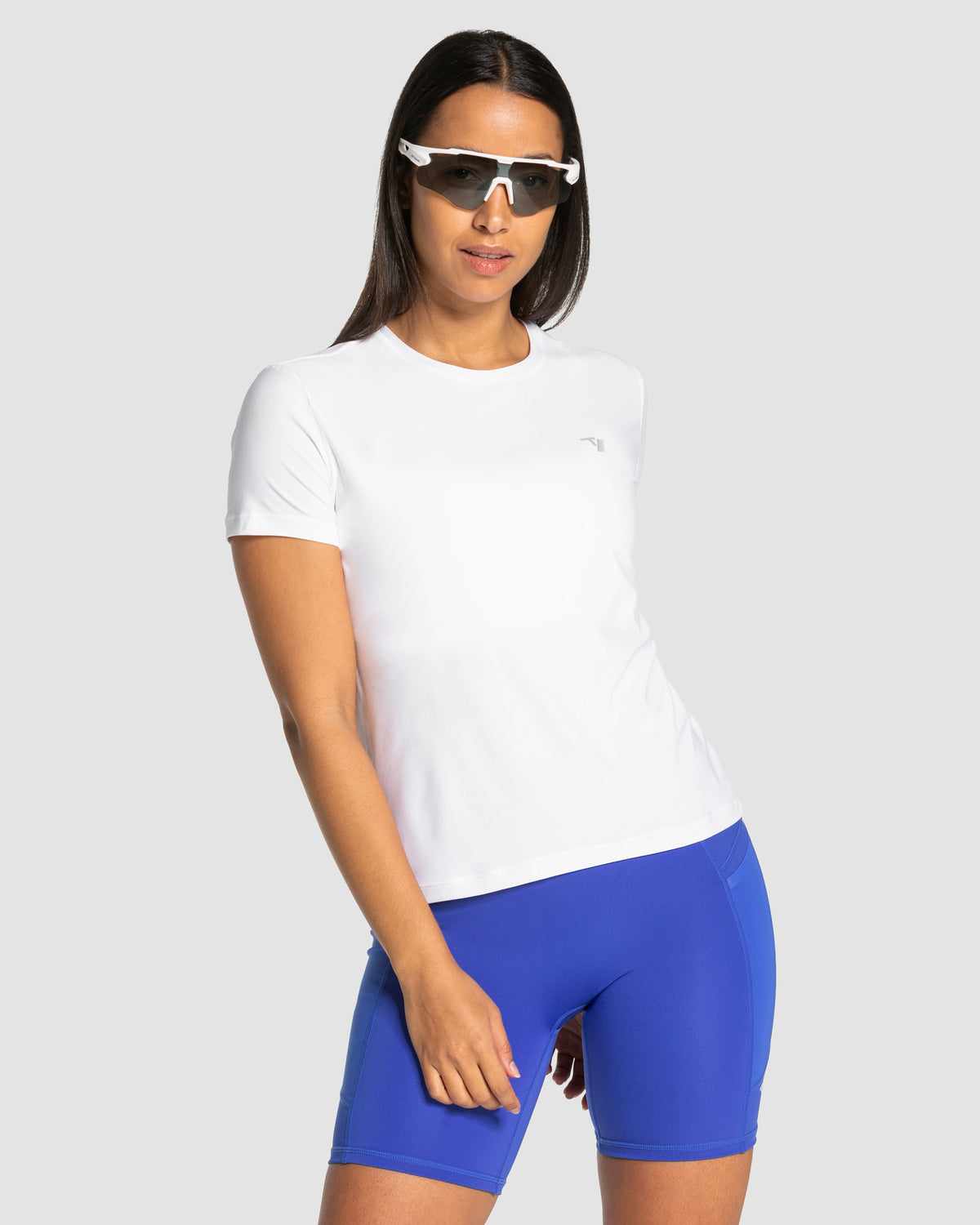 T-shirt RUN “Bianco"
