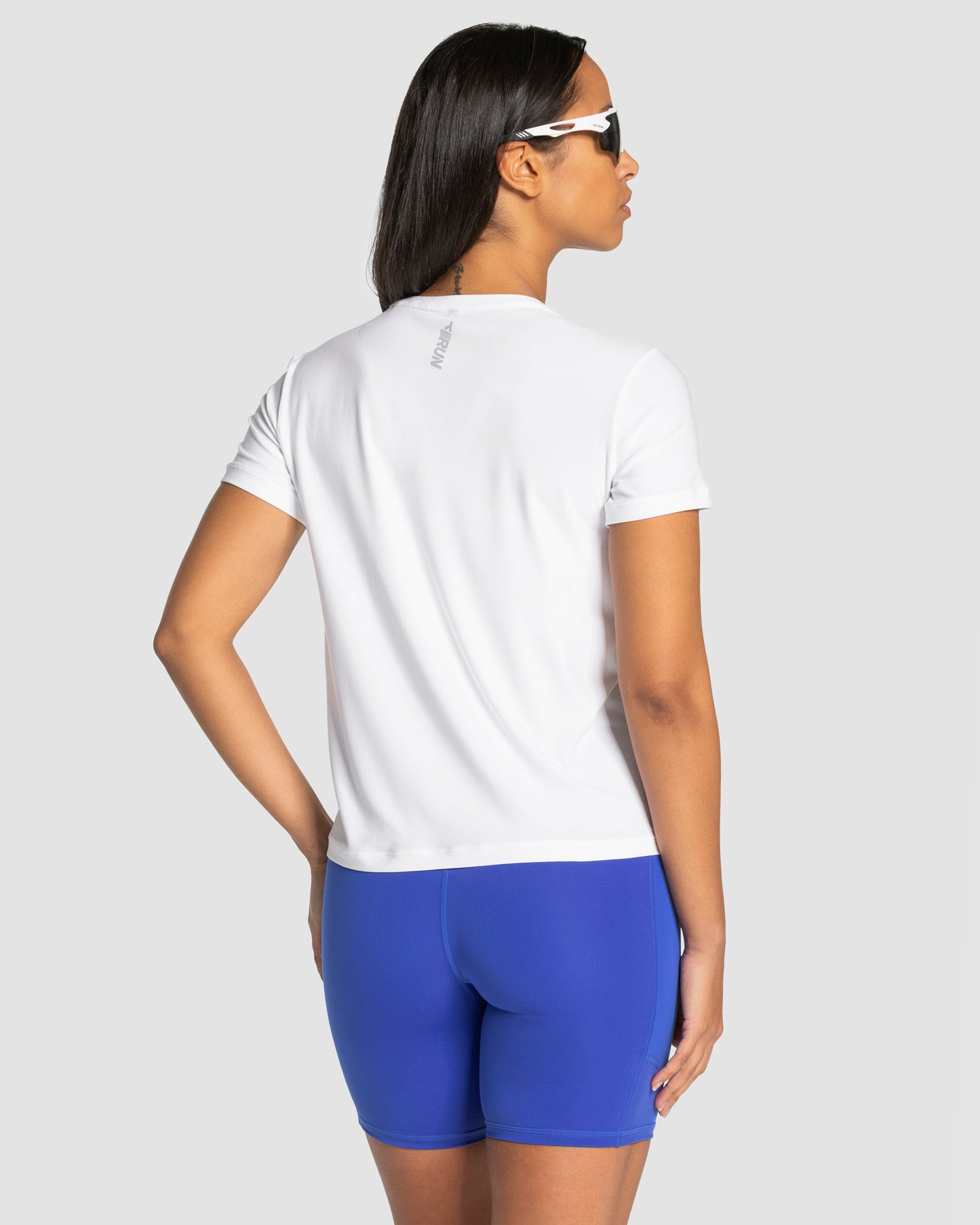 T-shirt RUN “Bianco"