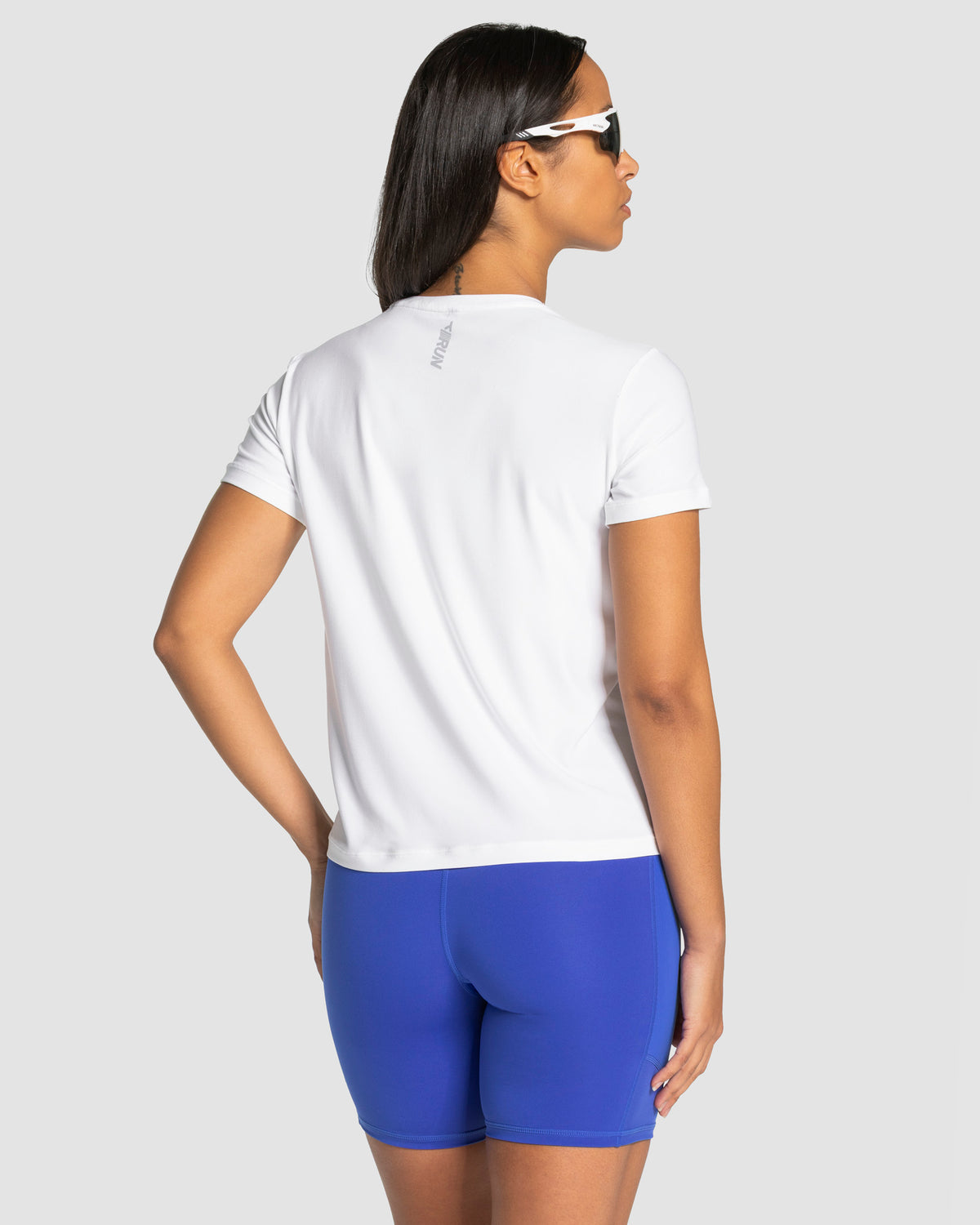 T-shirt RUN “Bianco"