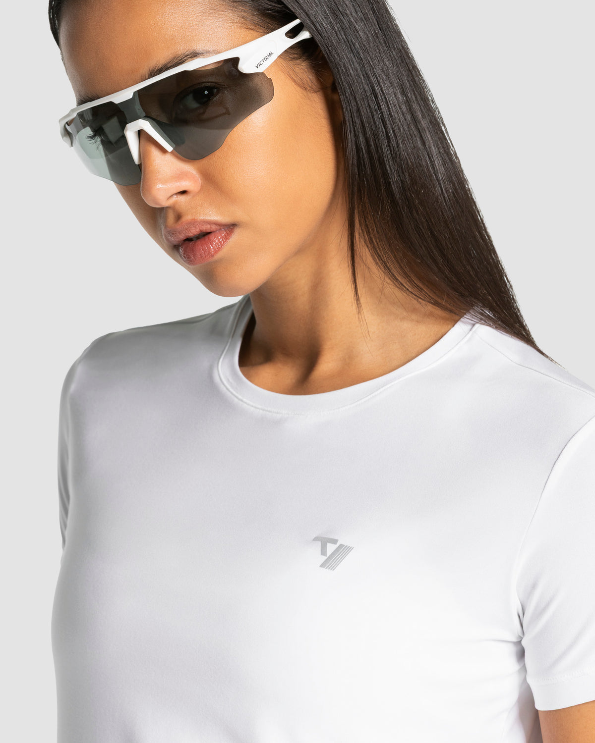 T-shirt RUN “Bianco"