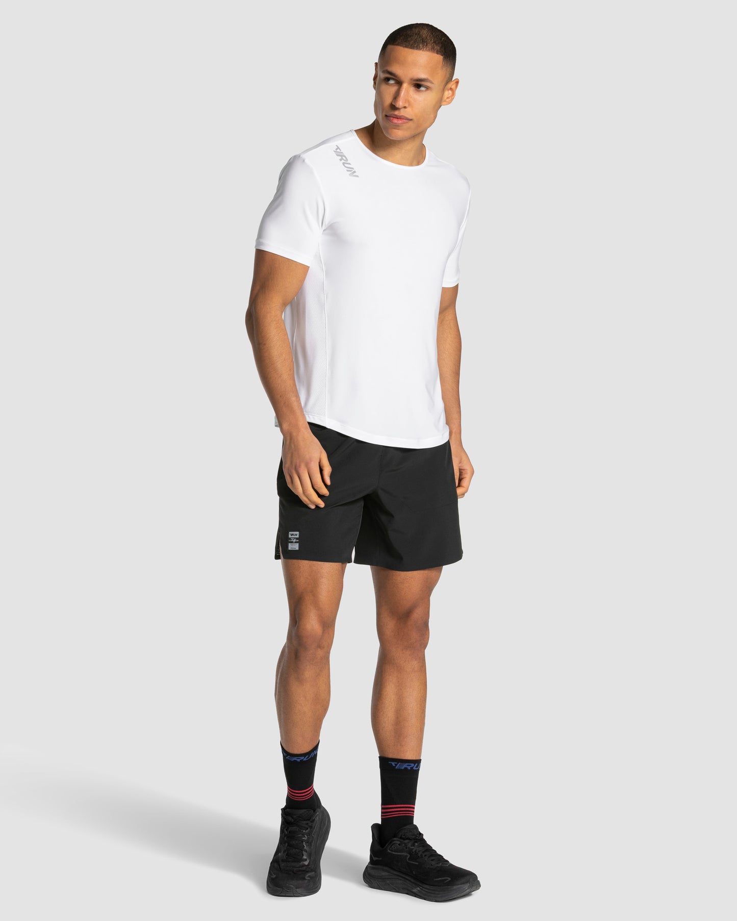 T-shirt RUN „Biały”