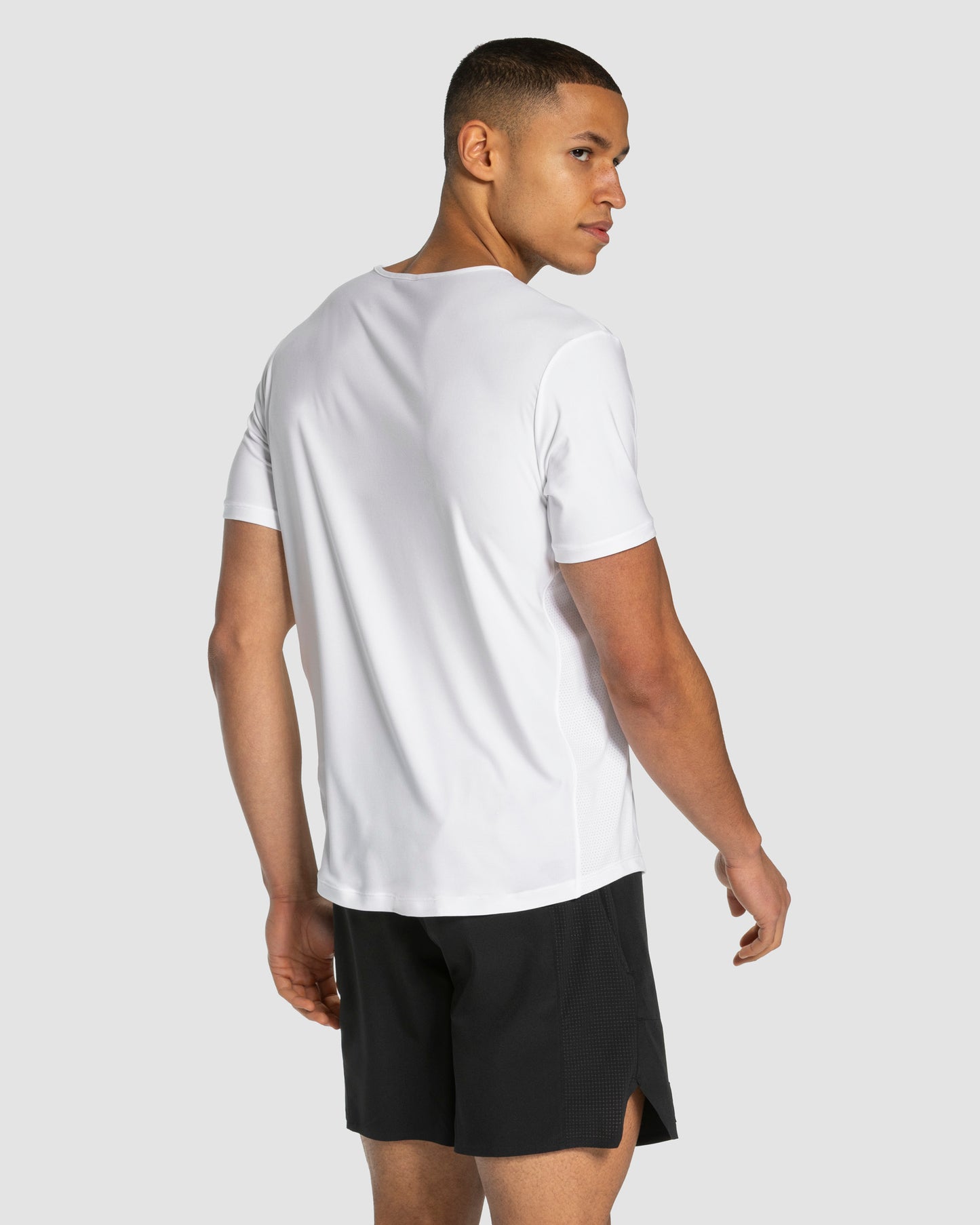 T-shirt RUN „Biały”