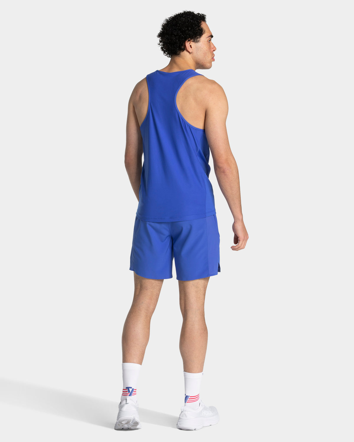 Shorts de 7 pulgadas RUN «azul real»