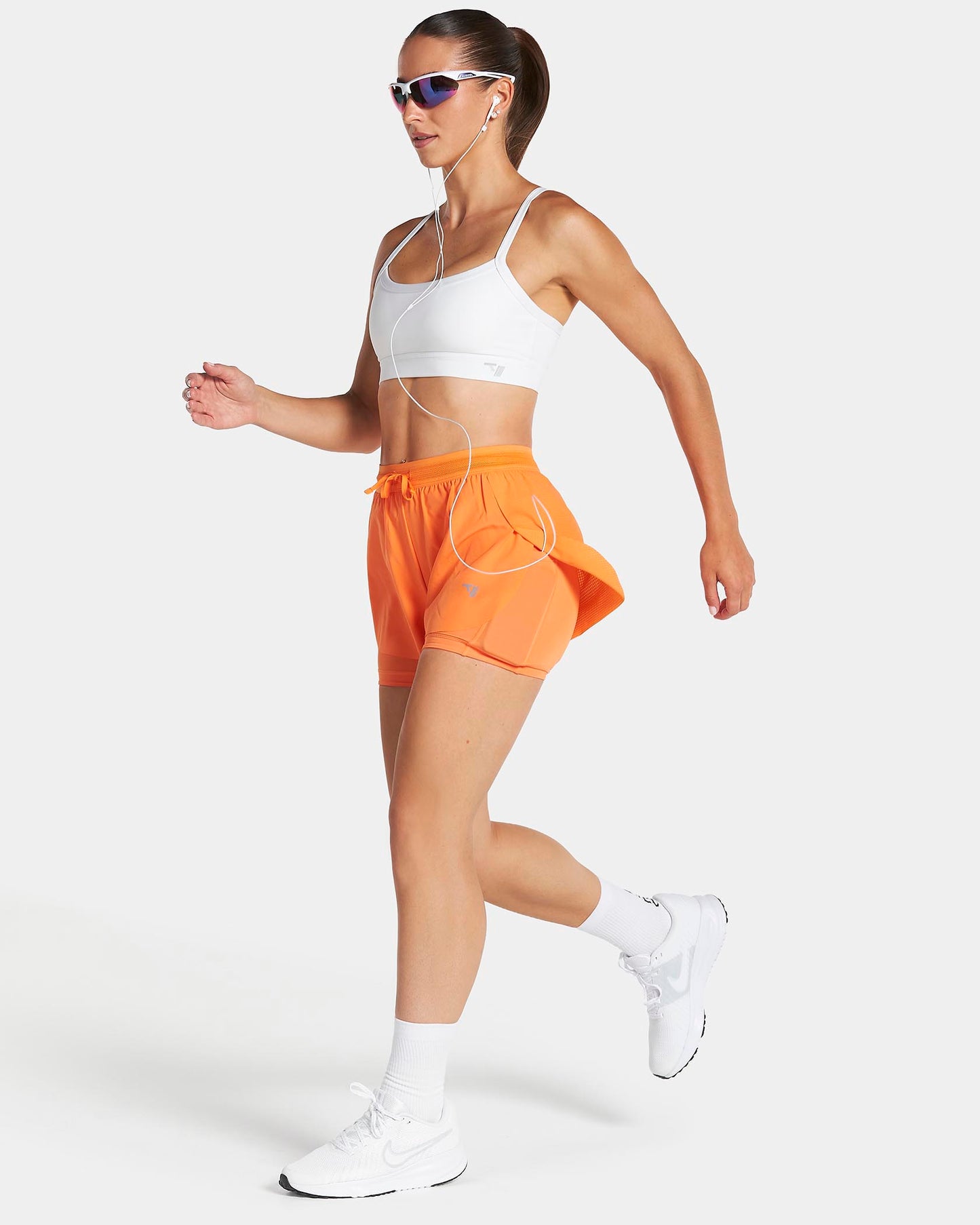 RUN 2in1 Shorts 5 Inch ‘Apricot’