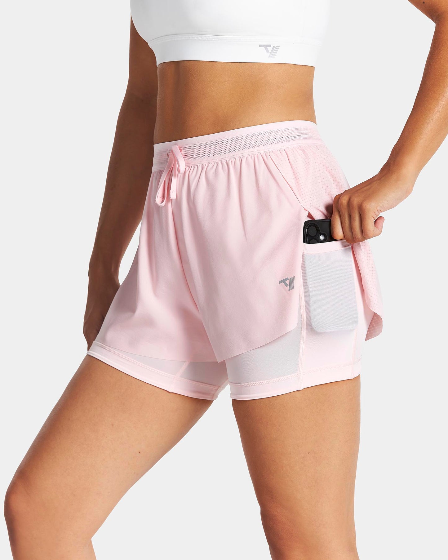 RUN 2in1 Shorts 5 Inch ‘Blossom’