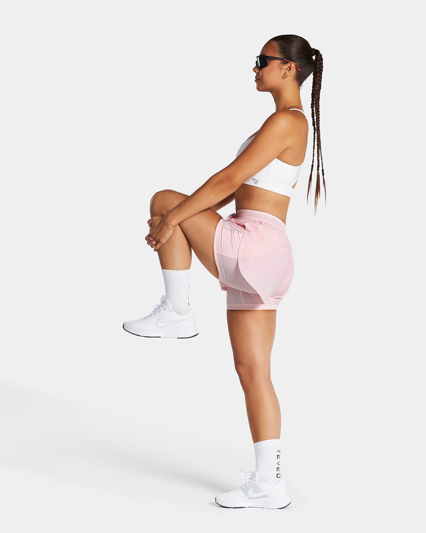 RUN 2in1 Shorts 5 Inch ‘Blossom’