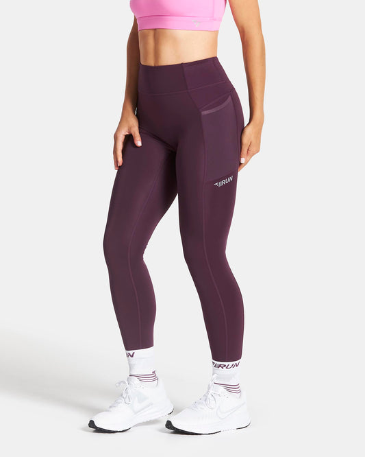 Legginsy RUN „Dusty Purple”