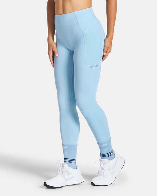 Legginsy RUN „Ice Blue”