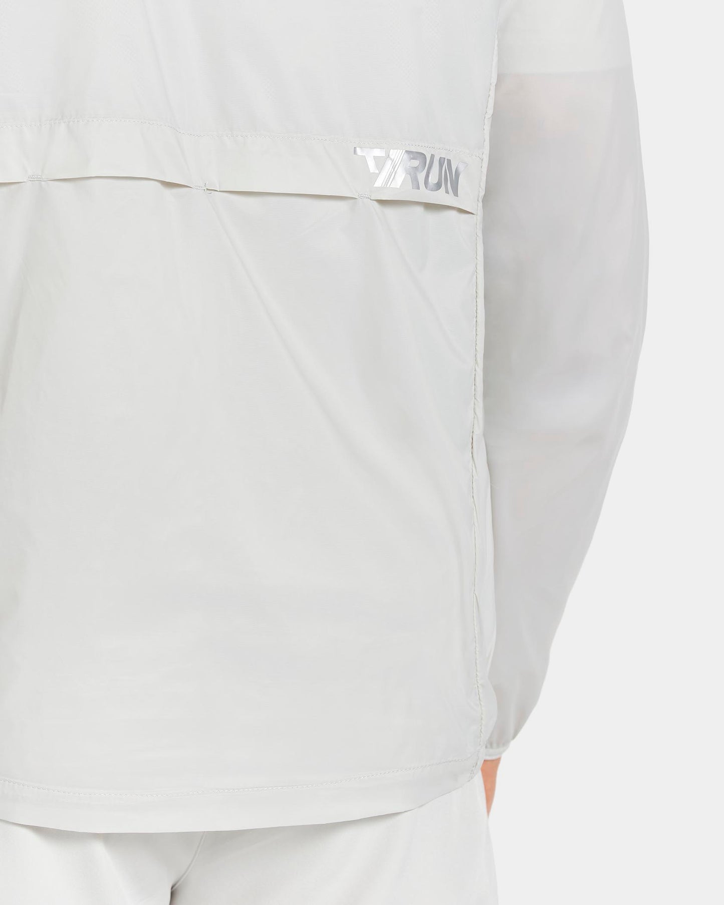 RUN Lightweight Zip Jacke Men "Hellgrau"