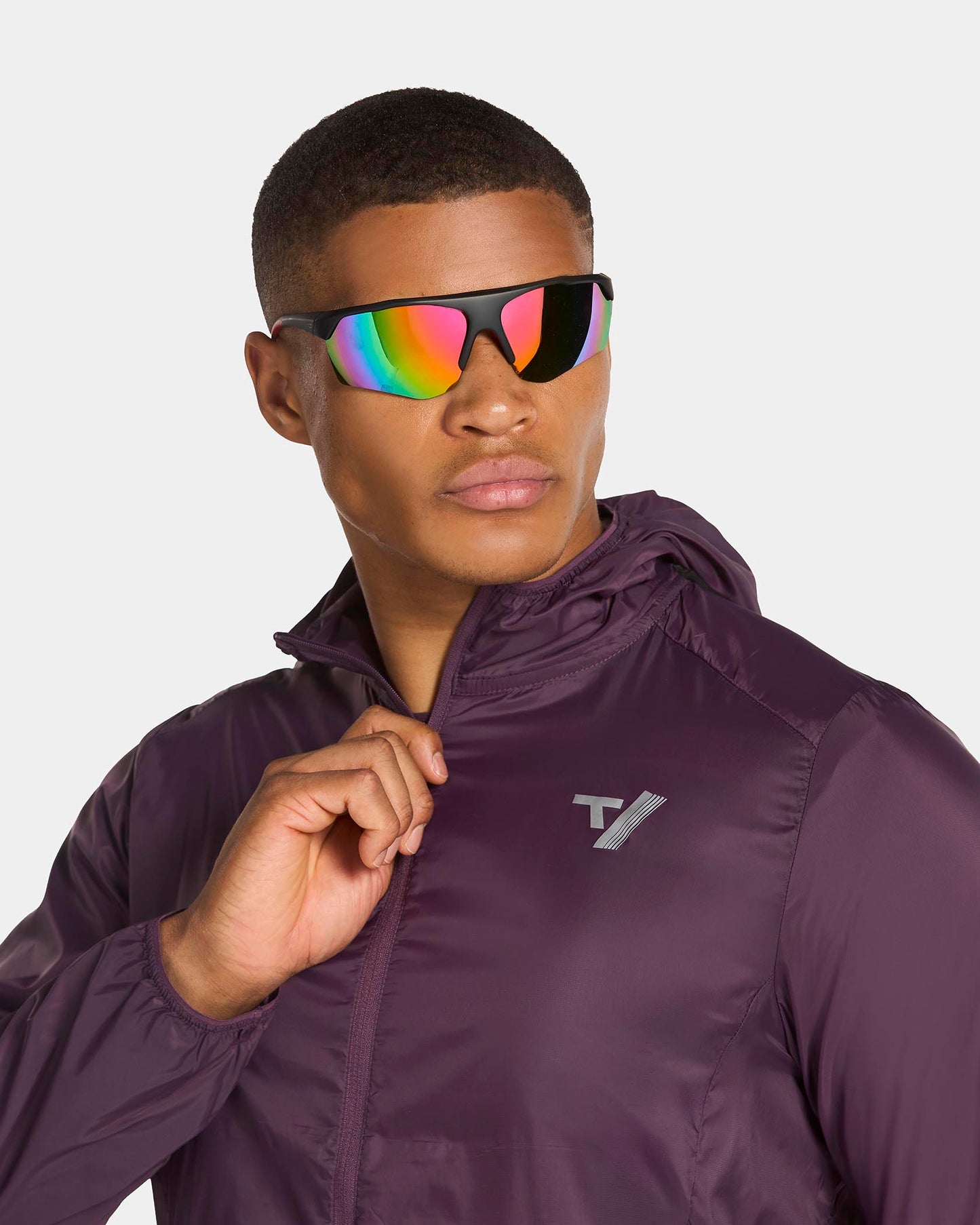 RUN Lightweight Zip Jacket ‘Dusty Purple’