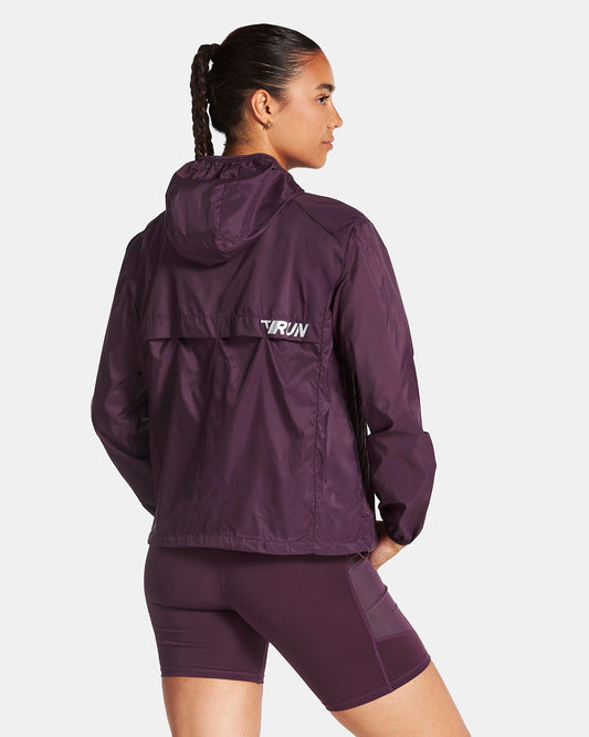 Chaqueta con cremallera RUN Lightweight «Dusty Purple»