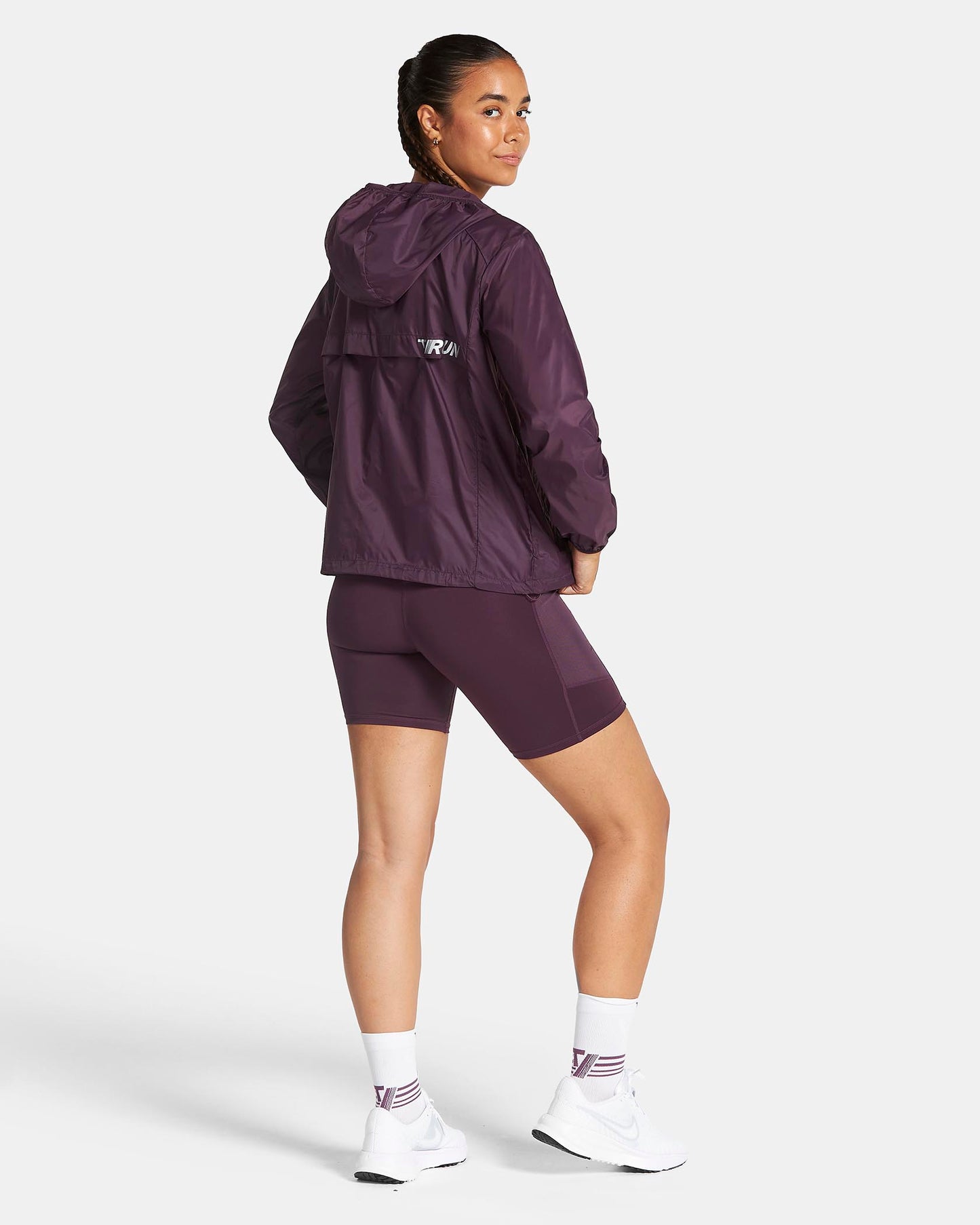 RUN Lightweight Zip Jacket ‘Dusty Purple’
