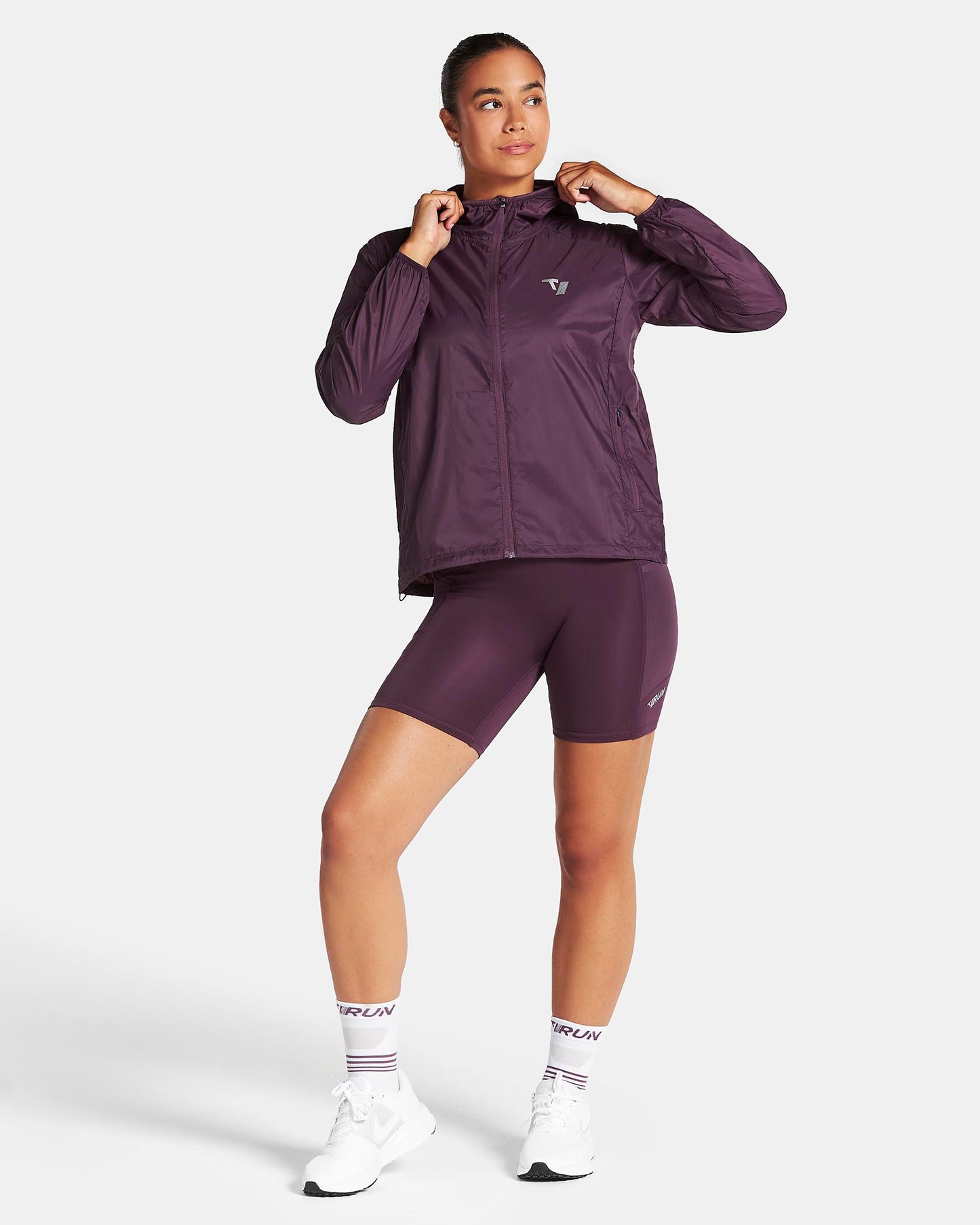 RUN Lightweight Zip Jacket ‘Dusty Purple’