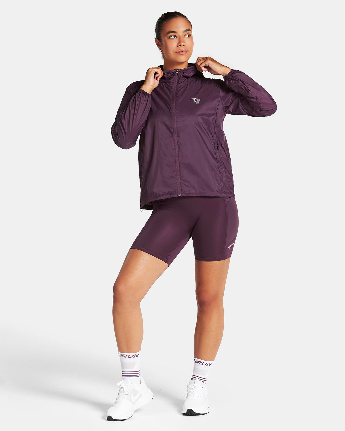 RUN Lightweight Zip Jacket ‘Dusty Purple’