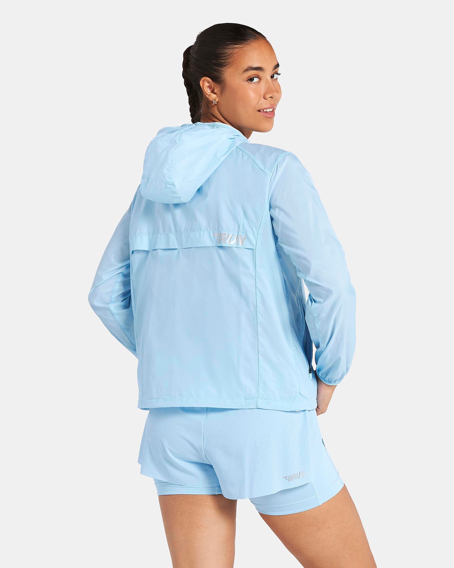 RUN Lightweight Zip Jacket ‘Ice Blue’