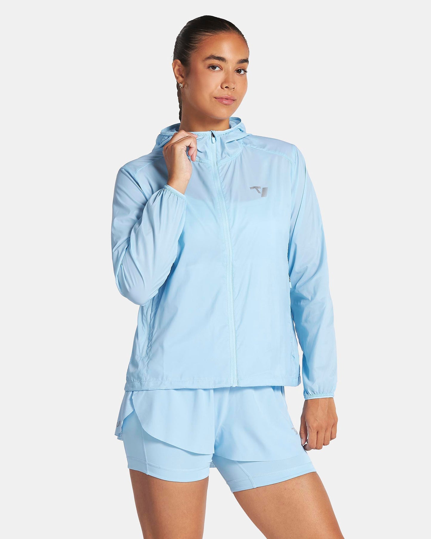 RUN Lightweight Zip Jacket ‘Ice Blue’