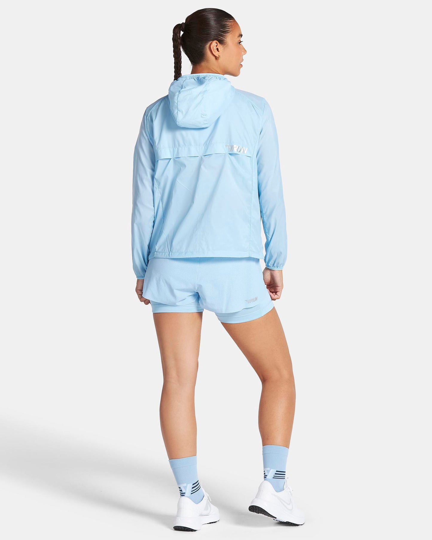RUN Lightweight Zip Jacket ‘Ice Blue’