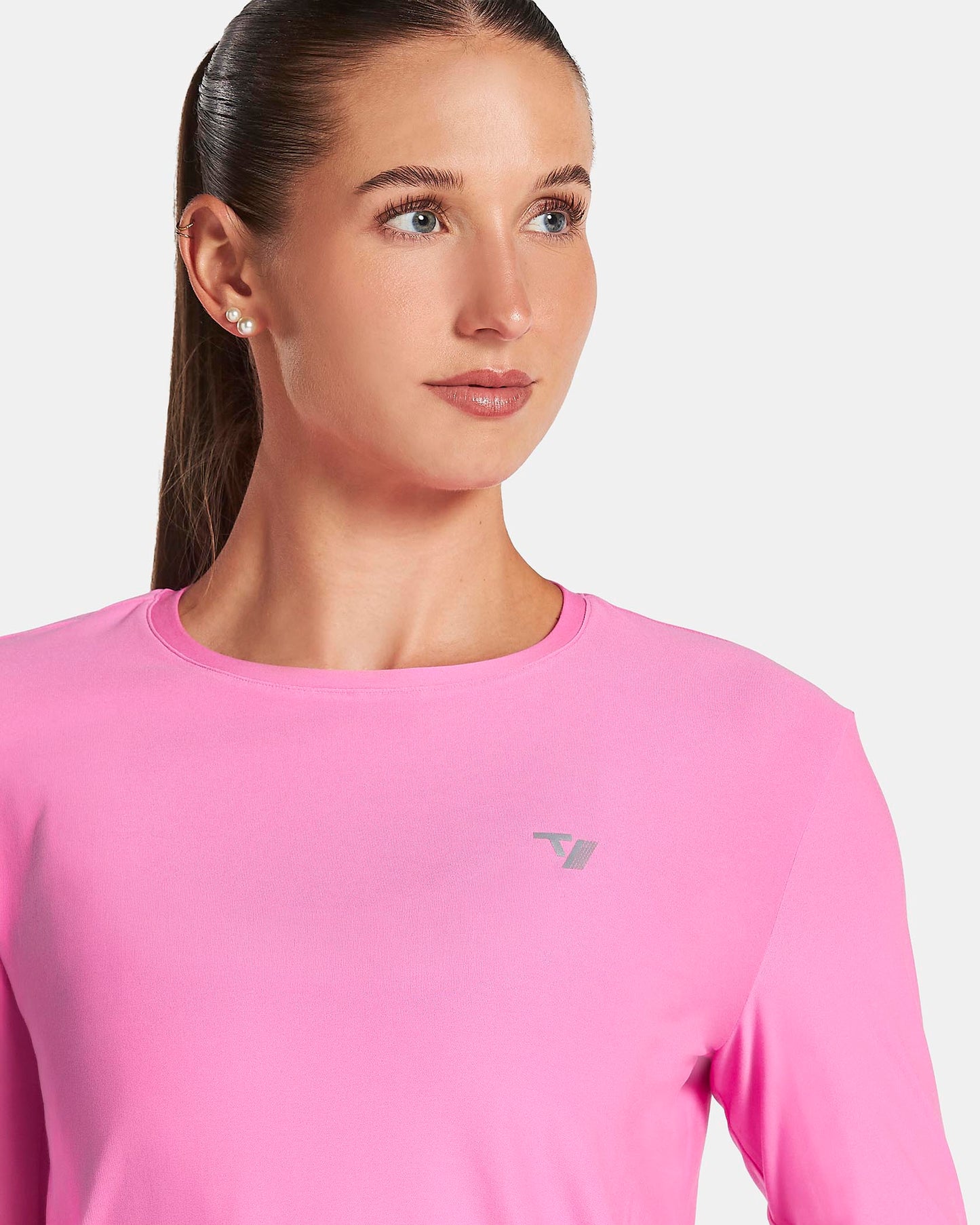 Maglia a manica lunga RUN “Boost Pink"