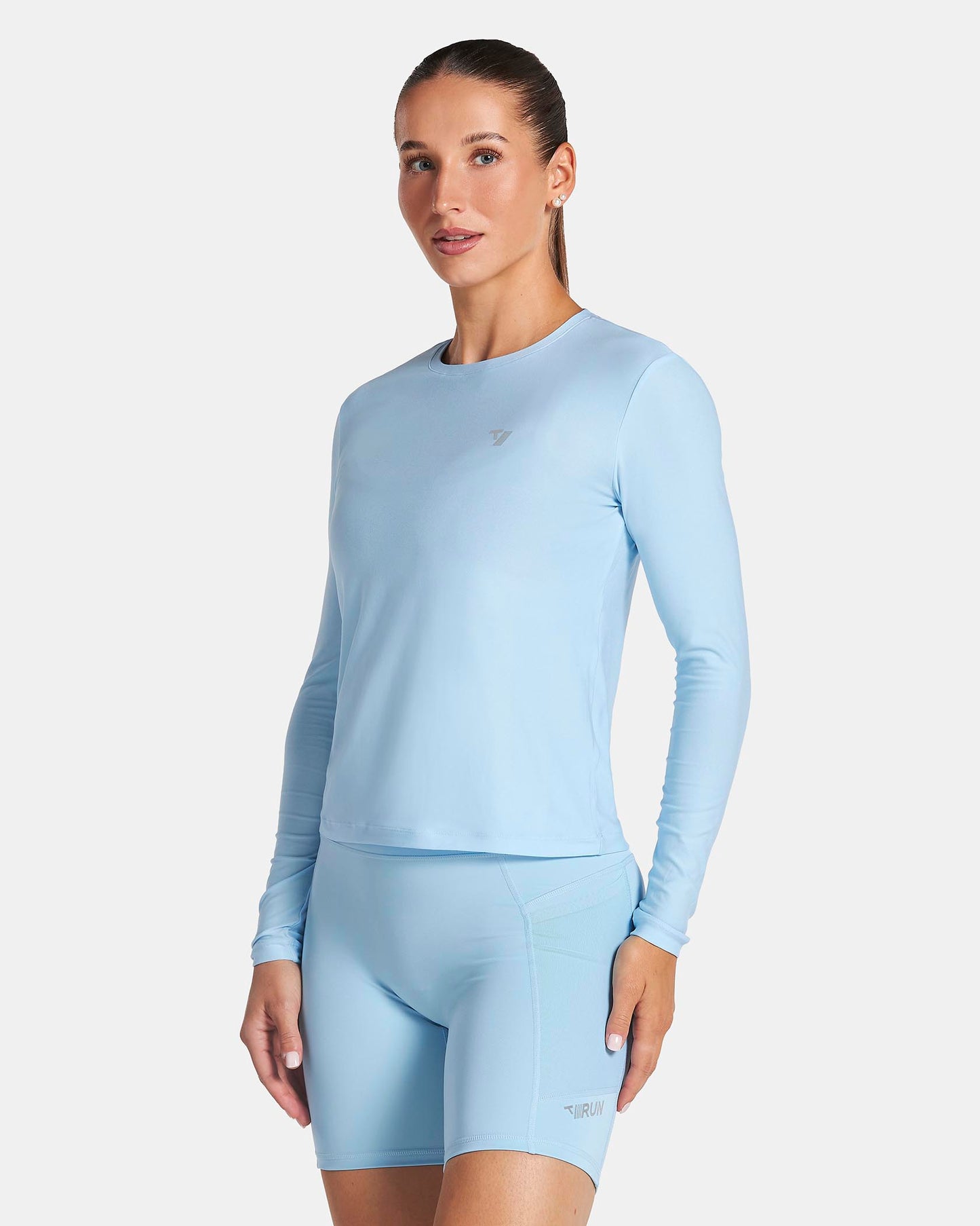 RUN Longsleeve "Ice Blue"