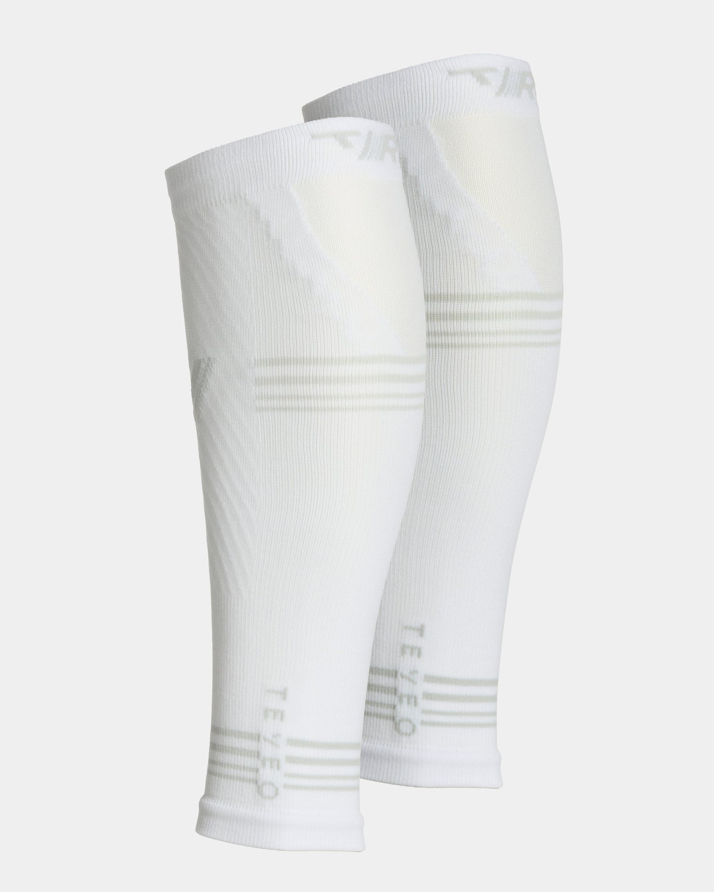 RUN Performance Leg Sleeve "Weiß - Hellgrau"