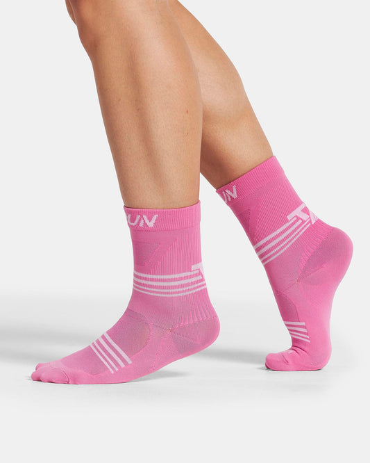RUN Performance Socken (2er-Pack) "Boost Pink - Weiß"