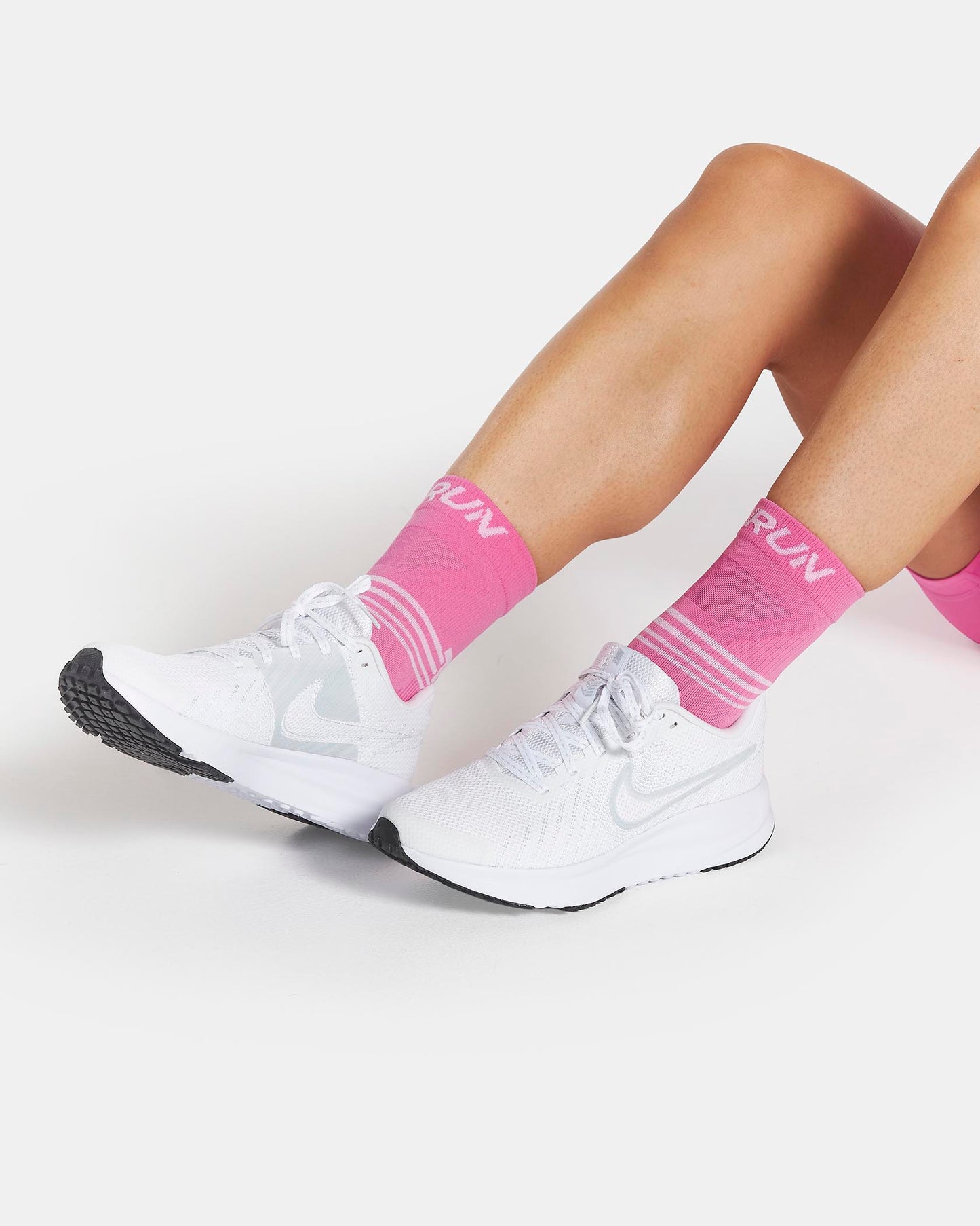 RUN Performance Socks (2-Pack) ‘Boost Pink / White’
